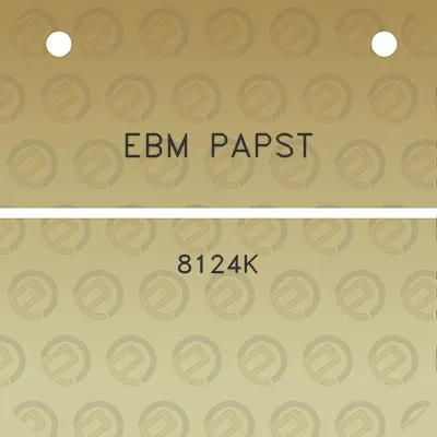 ebm-papst-8124k