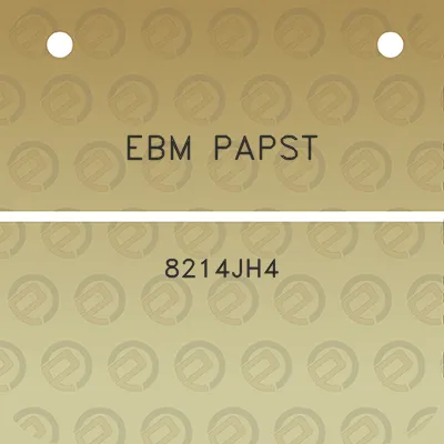 ebm-papst-8214jh4