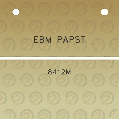 ebm-papst-8412m