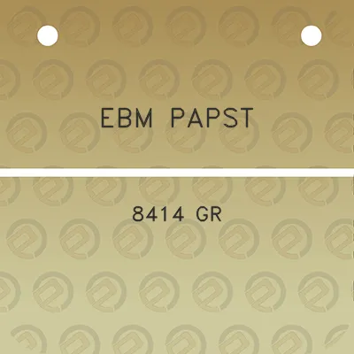 ebm-papst-8414-gr