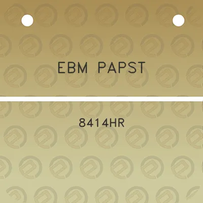 ebm-papst-8414hr