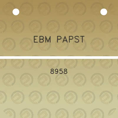 ebm-papst-8958