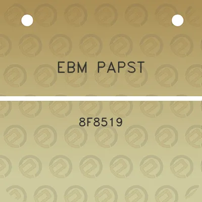 ebm-papst-8f8519