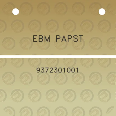 ebm-papst-9372301001