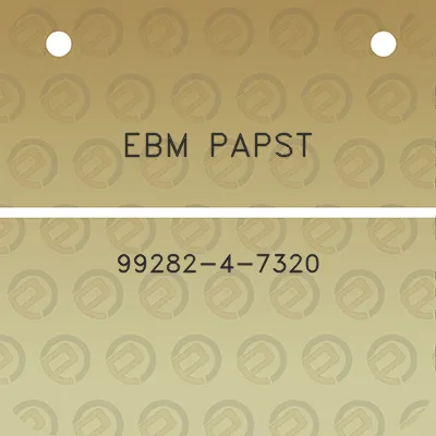 ebm-papst-99282-4-7320