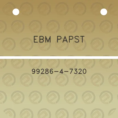 ebm-papst-99286-4-7320