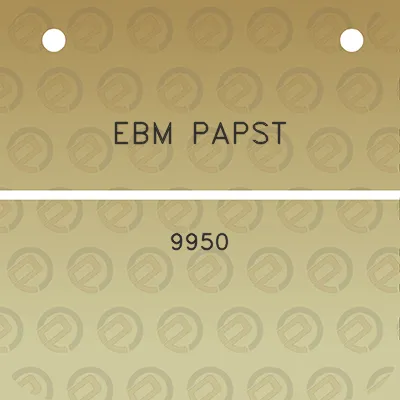 ebm-papst-9950