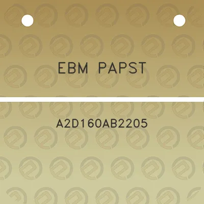 ebm-papst-a2d160ab2205