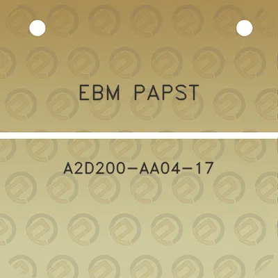 ebm-papst-a2d200-aa04-17