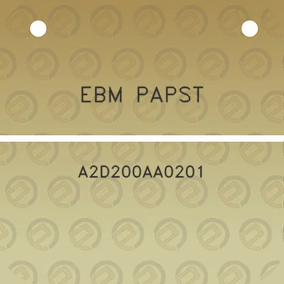 ebm-papst-a2d200aa0201