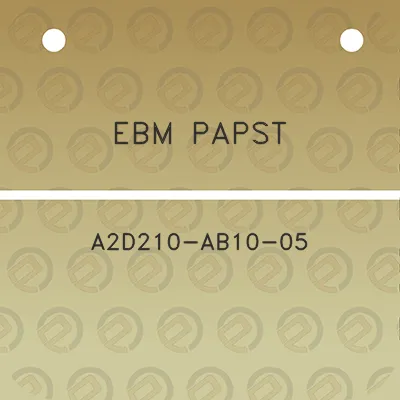 ebm-papst-a2d210-ab10-05