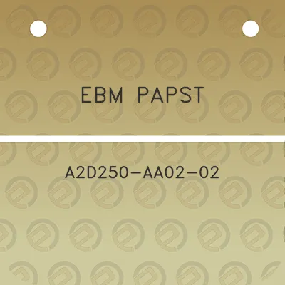 ebm-papst-a2d250-aa02-02