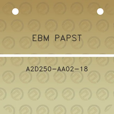 ebm-papst-a2d250-aa02-18