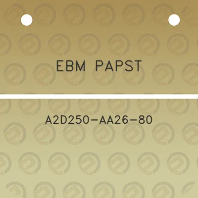 ebm-papst-a2d250-aa26-80