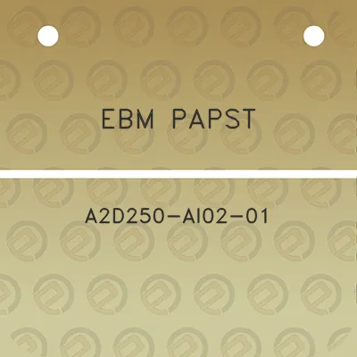 ebm-papst-a2d250-ai02-01