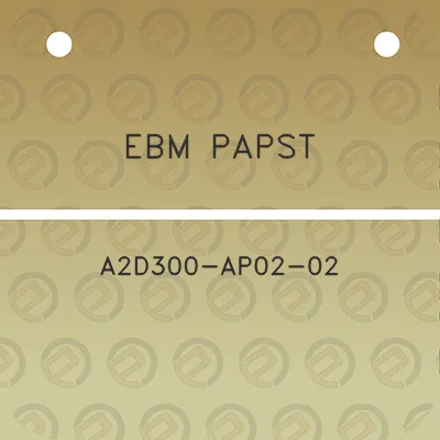 ebm-papst-a2d300-ap02-02