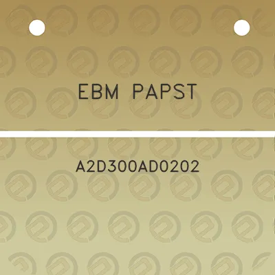 ebm-papst-a2d300ad0202