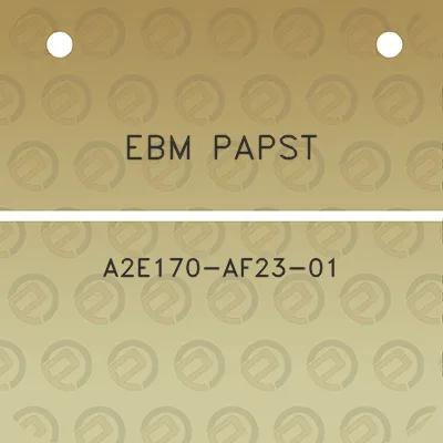 ebm-papst-a2e170-af23-01