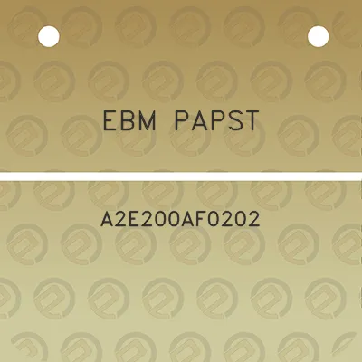 ebm-papst-a2e200af0202