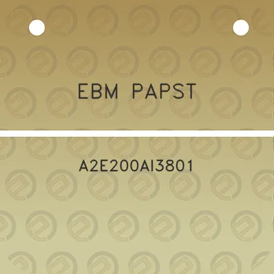 ebm-papst-a2e200ai3801