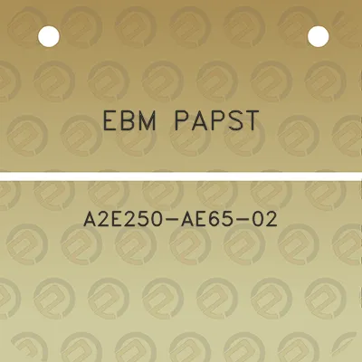 ebm-papst-a2e250-ae65-02