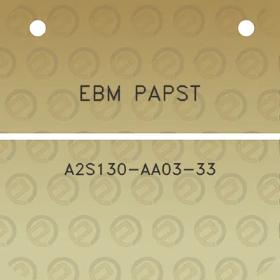 ebm-papst-a2s130-aa03-33