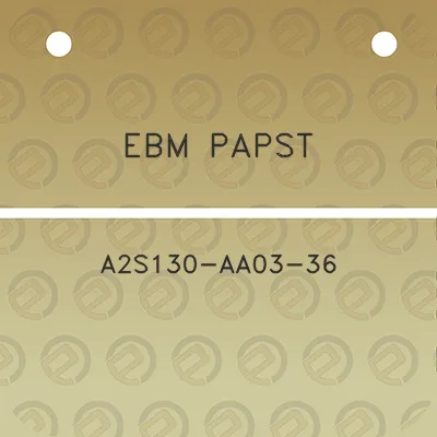 ebm-papst-a2s130-aa03-36