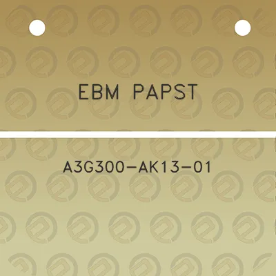 ebm-papst-a3g300-ak13-01