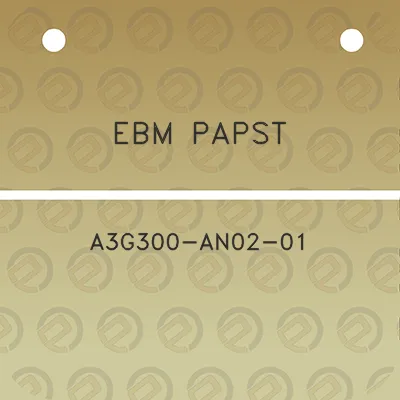 ebm-papst-a3g300-an02-01