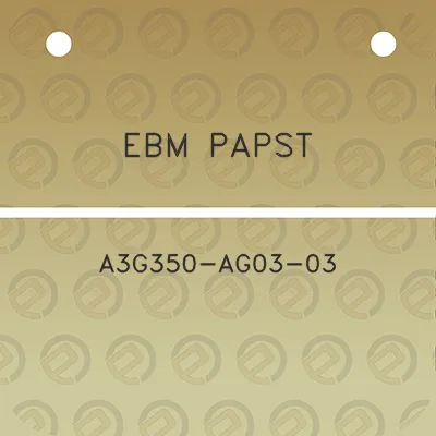 ebm-papst-a3g350-ag03-03