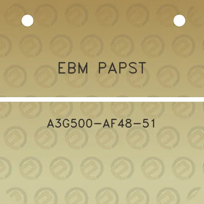 ebm-papst-a3g500-af48-51