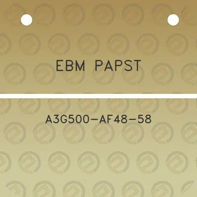 ebm-papst-a3g500-af48-58