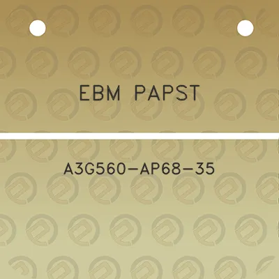 ebm-papst-a3g560-ap68-35