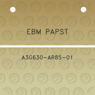 ebm-papst-a3g630-ar85-01