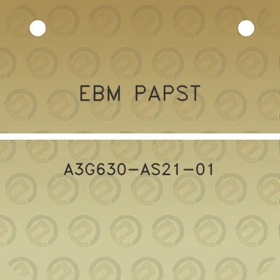 ebm-papst-a3g630-as21-01