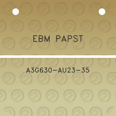 ebm-papst-a3g630-au23-35