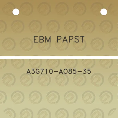 ebm-papst-a3g710-ao85-35