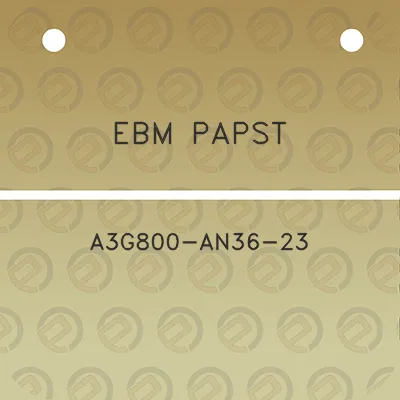 ebm-papst-a3g800-an36-23