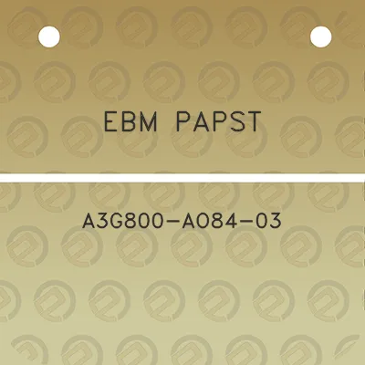 ebm-papst-a3g800-ao84-03