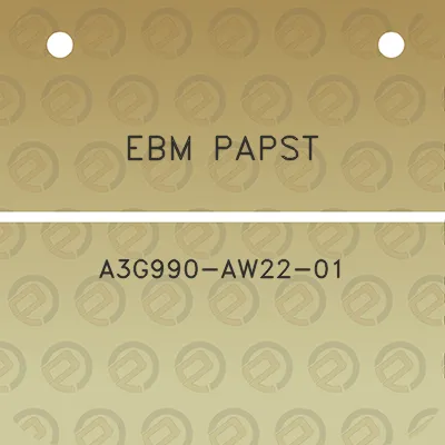 ebm-papst-a3g990-aw22-01