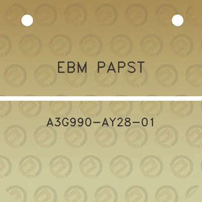 ebm-papst-a3g990-ay28-01