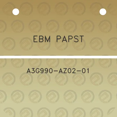 ebm-papst-a3g990-az02-01