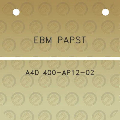 ebm-papst-a4d-400-ap12-02