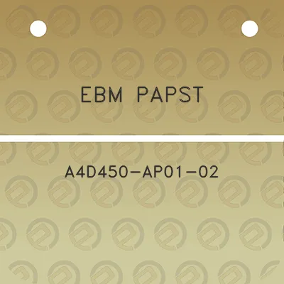 ebm-papst-a4d450-ap01-02