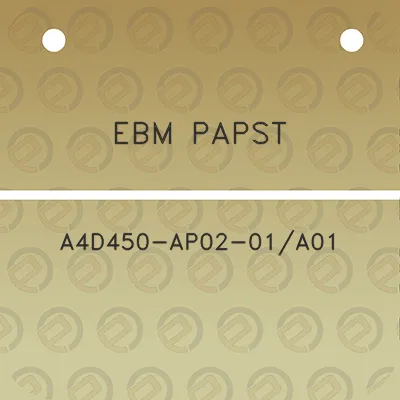 ebm-papst-a4d450-ap02-01a01