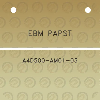 ebm-papst-a4d500-am01-03