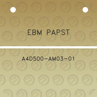 ebm-papst-a4d500-am03-01