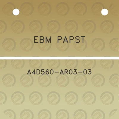 ebm-papst-a4d560-ar03-03