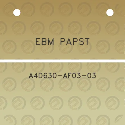 ebm-papst-a4d630-af03-03