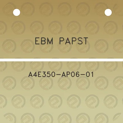 ebm-papst-a4e350-ap06-01